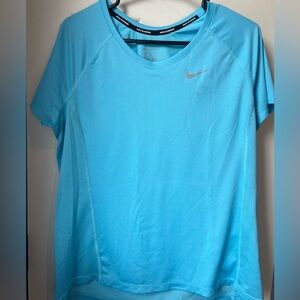 Nike running dri-fit in bright blue
